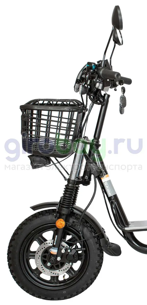 Электровелосипед SAIGE MONSTER GI 240W (60V/40Ah) - с двумя АКБ по 20Ah фото №11