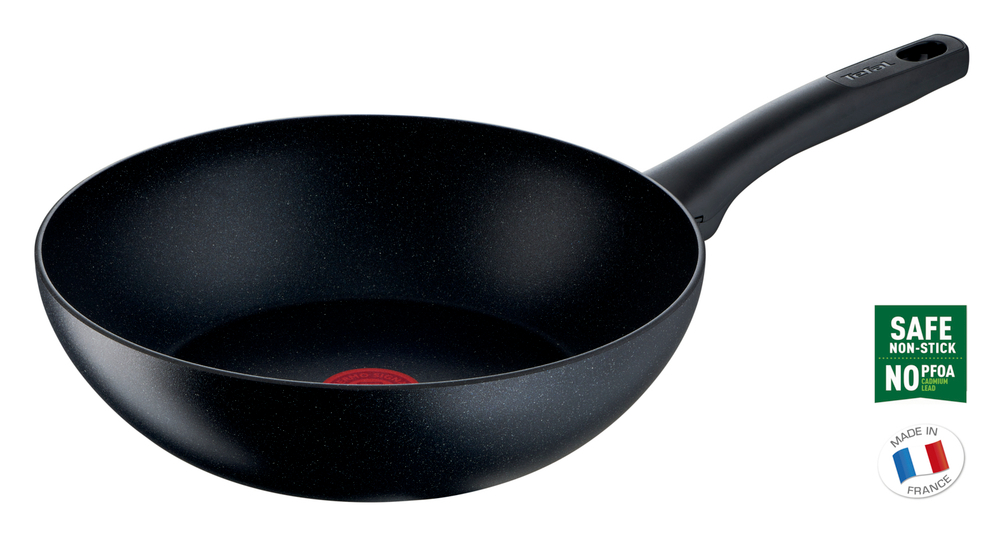 Сковорода-вок Tefal Black Stone Wok 28cм G2811972