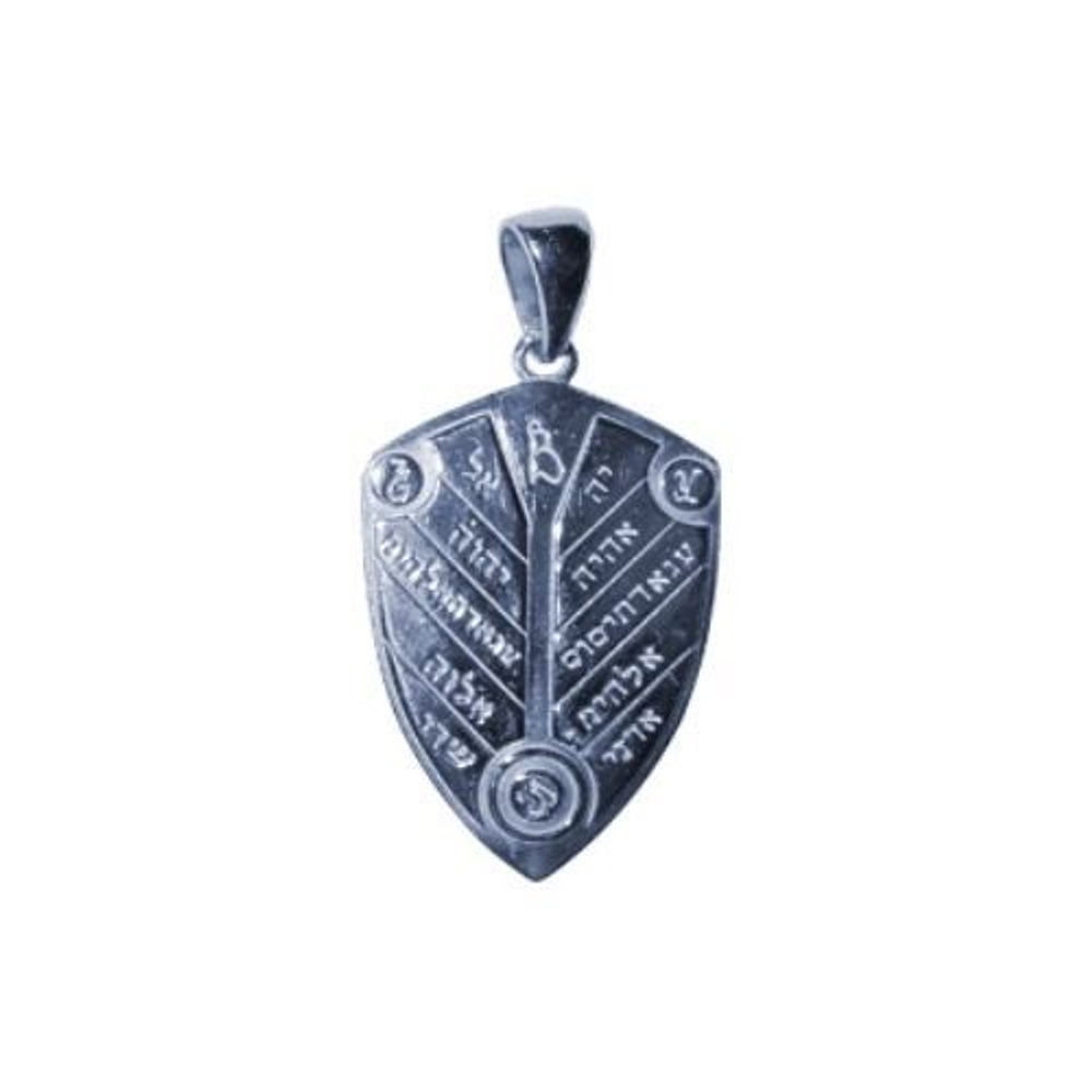 Амулет Талисман Денежный Щит серебро ЮРВ-26-с