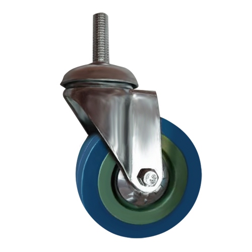 Аппаратная колесная опора с протектором на шинке SCtg 93 PVC