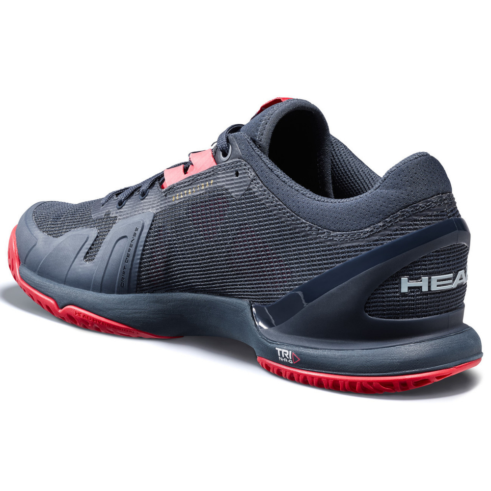 Мужские кроссовки теннисные Head Sprint Pro 3.0 Men - midnight navy/neon red