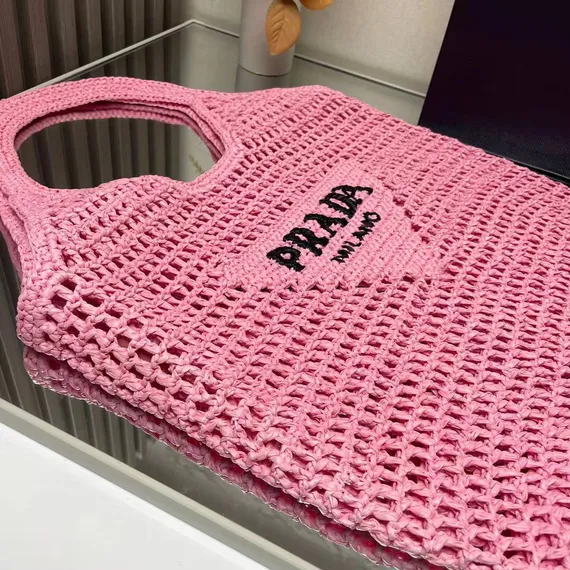 Женская сумка-тоут PRADA RAFFIA