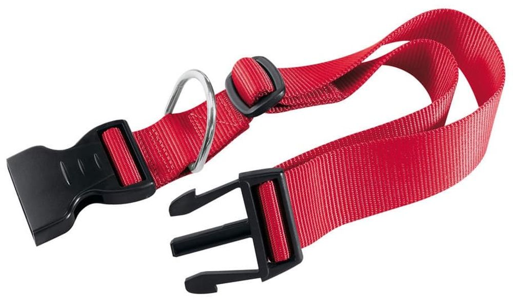 Ошейник для собак Ferplast CLUB C10/25 с пластиковым креплением красный