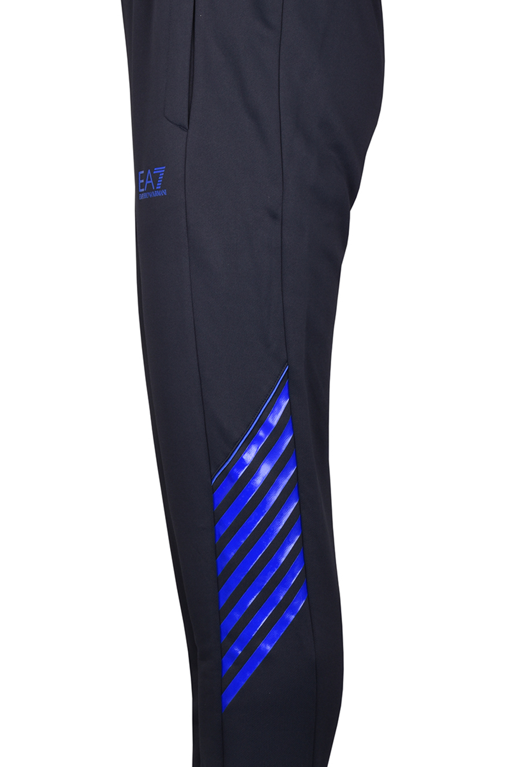 Мужские теннисные штаны EA7 Man Jersey Trouser - черный