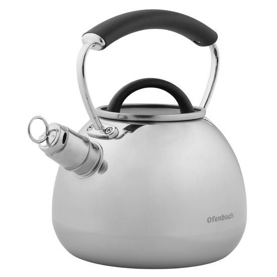 Чайник 2,5 л. из нержавеющей стали со свистком Ofenbach NB 100310