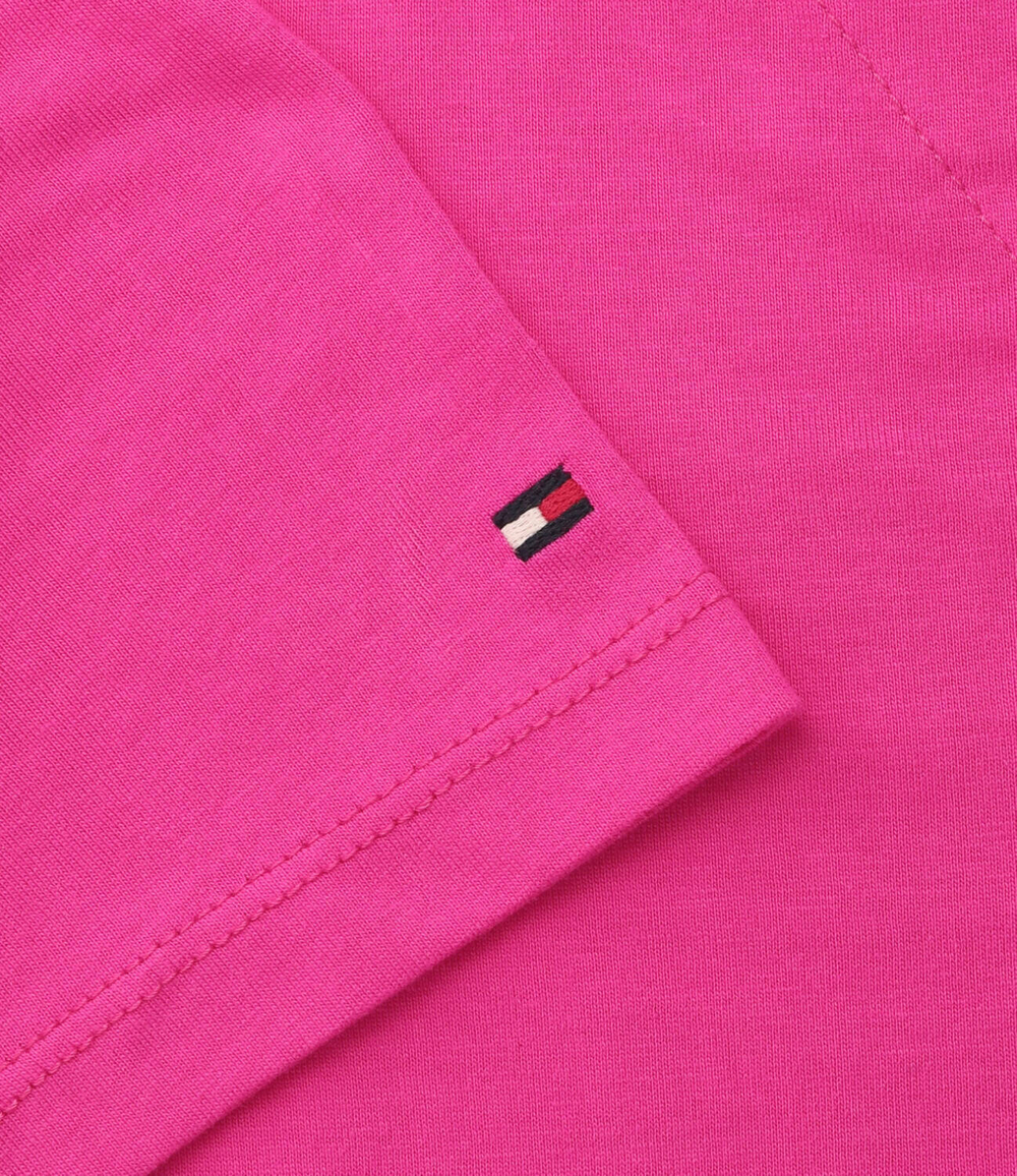 Футболка Tommy Hilfiger - фуксия(KS0KS00397)