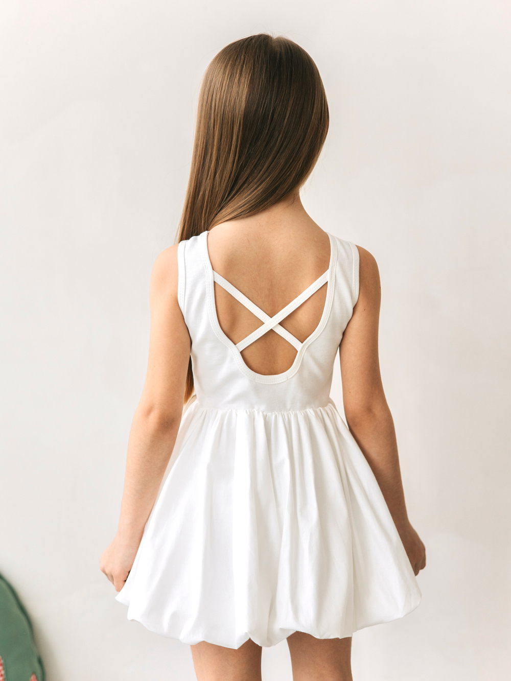 Платье-баллон, Молоко