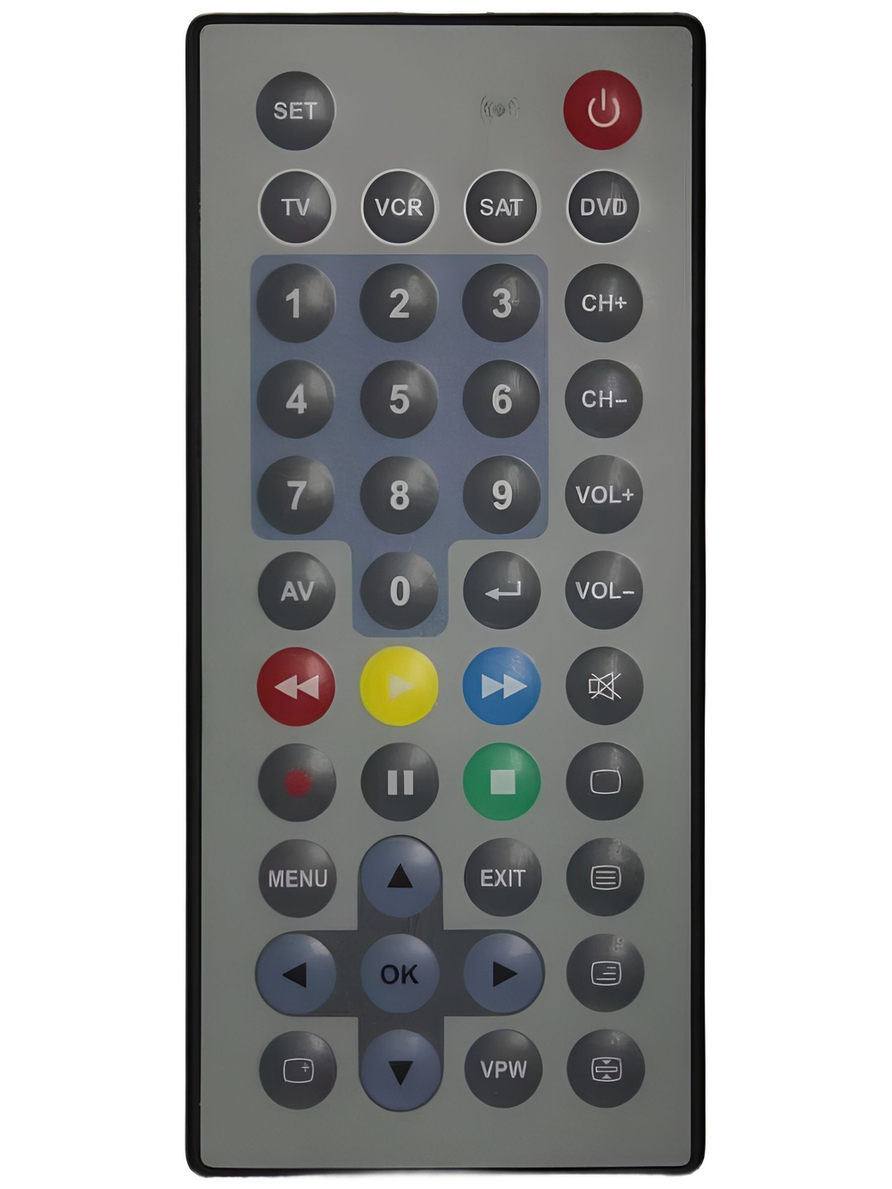 Пульт универсальный SURC-4140 4в1 TV+DVD+VHS+SAT