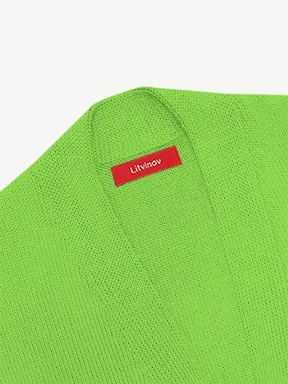 Кардиган с планкой из хлопка