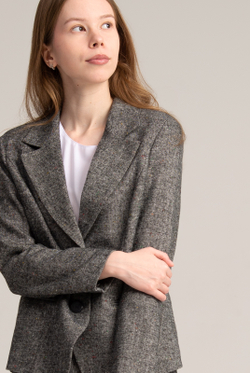 Жакет женский 4547зпа, сер.меланж #523СМ044547зпа