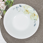 Салатник 600мл форма Идиллия Белый шиповник