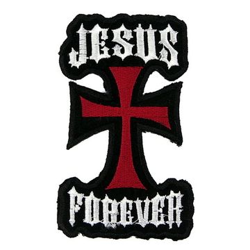 Нашивка Jesus Forever (125x75)