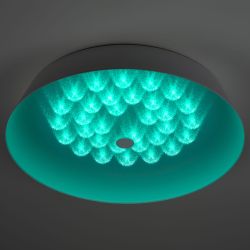 Светильник потолочный светодиодный ЭРА SPB-6-80-RC Locus RGB 80Вт RGB 3000-6500 с ДУ | Светильники SPB-6 с ДУ