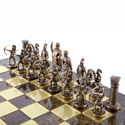 Manopoulos Шахматы подарочные Античные войны