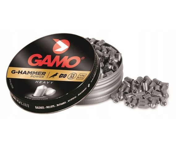 Пули Gamo G-Hammer 4,5 мм, 1,0 г (200 штук)