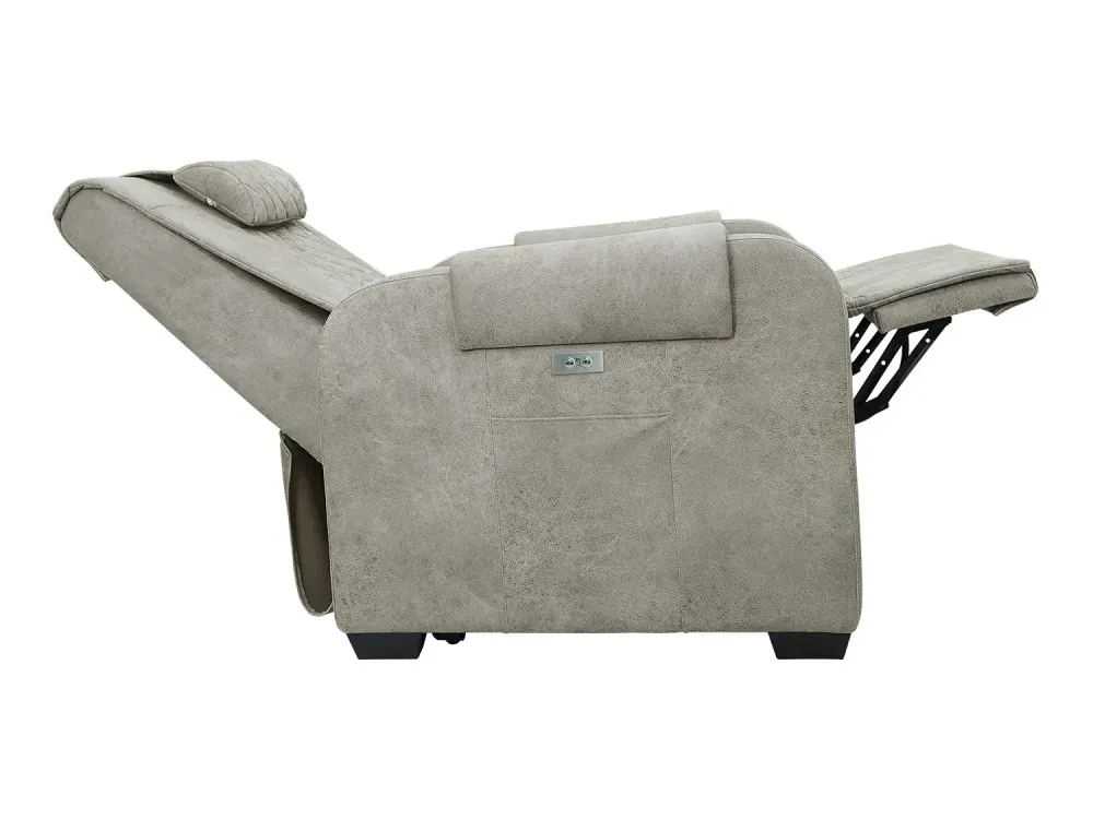 Кресло-реклайнер электрический с подъемом и массажем FUJIMO LOUNGE UP Mouse