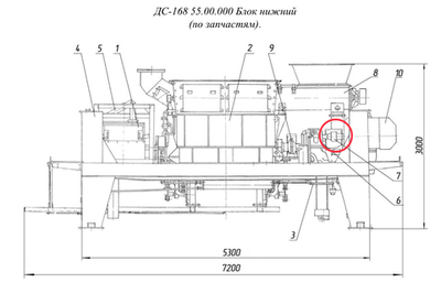 ДС-61А 10.00.330 Муфта (между редуктором и двигателем)