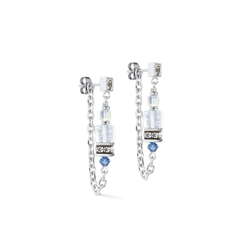 Серьги Coeur de Lion Crystal-Silver 3020/21-1817