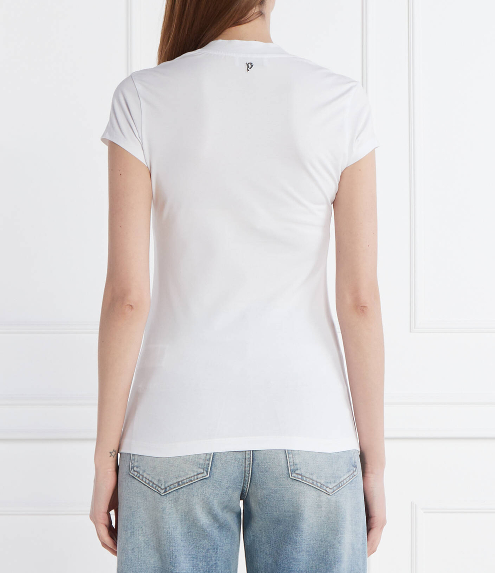 Футболка DONDUP - made in Italy - белый(DS005 JS0280D ZL4)