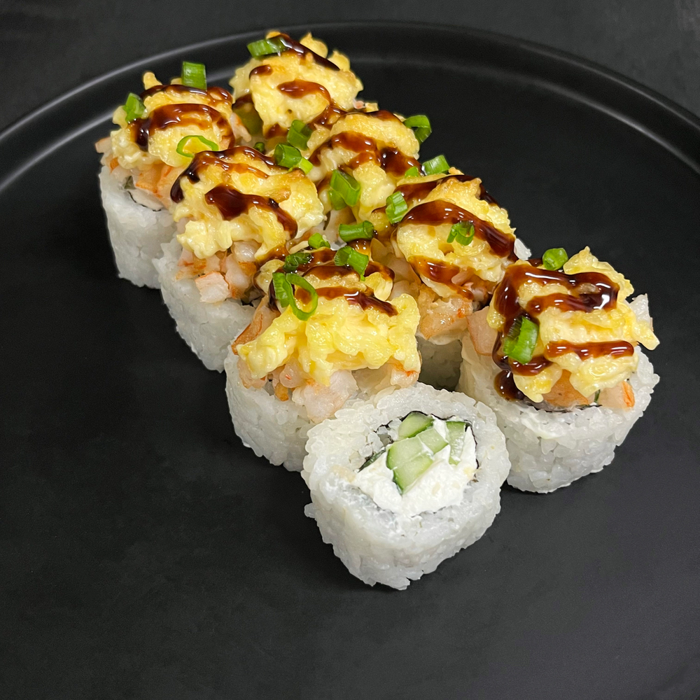 Запечённая Филадельфия с креветкой