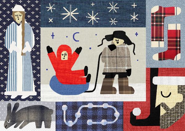 Набор «Зимние открытки»