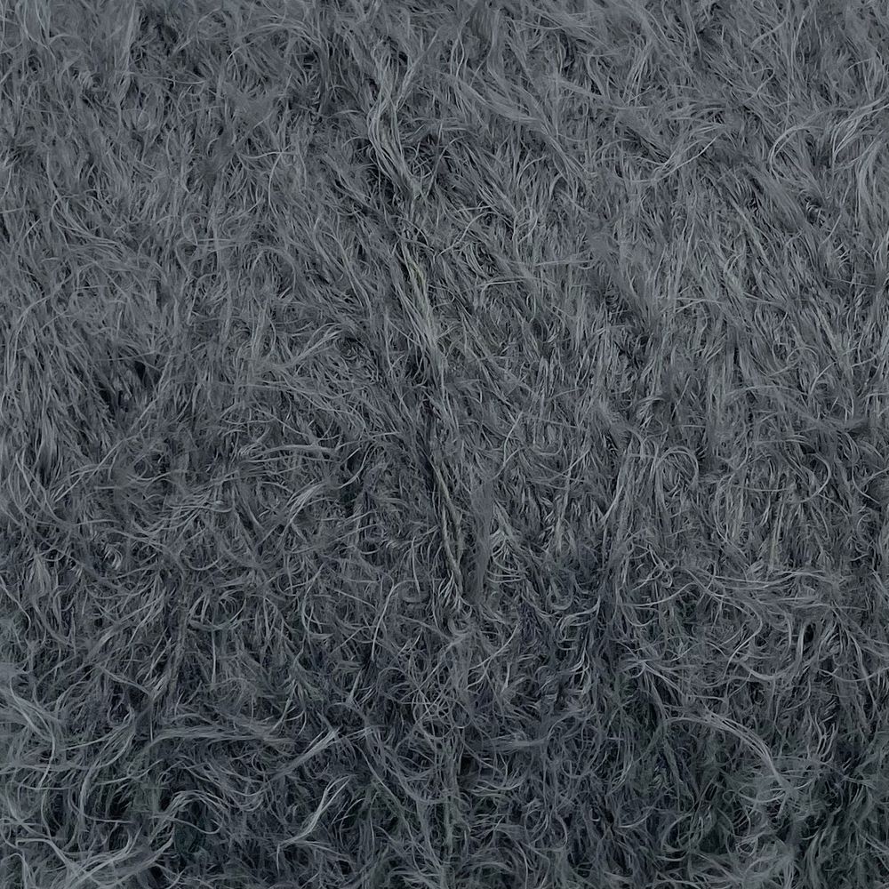 Фантазийная пряжа лебяжий пух травка на бобине