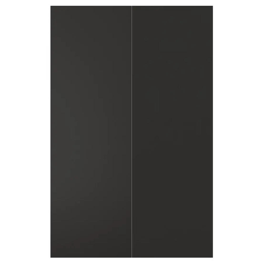 Дверца - NICKEBO IKEA/ МОРТВИКЕН   ИКЕА,  80х26 см, черный