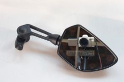 Mirror set, alu, 10mm mount, superlight, Scarlet