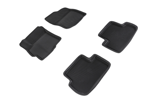 Коврики EVA 3D соты для Mitsubishi Lancer X 2007-2017 Seintex.95420
