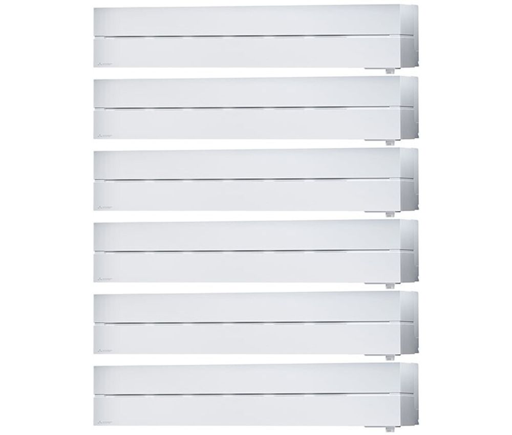 Mitsubishi Electric MXZ-6D122VA/MSZ-LN25VGW/MSZ-LN25VGW/MSZ-LN25VGW/MSZ-LN25VGW/MSZ-LN25VGW/MSZ-LN25VGW