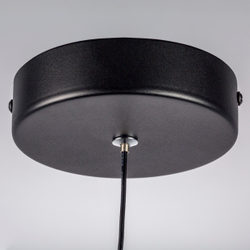 749017 Подвес SATURNO LED 8W 640LM ЧЕРНЫЙ 3000K