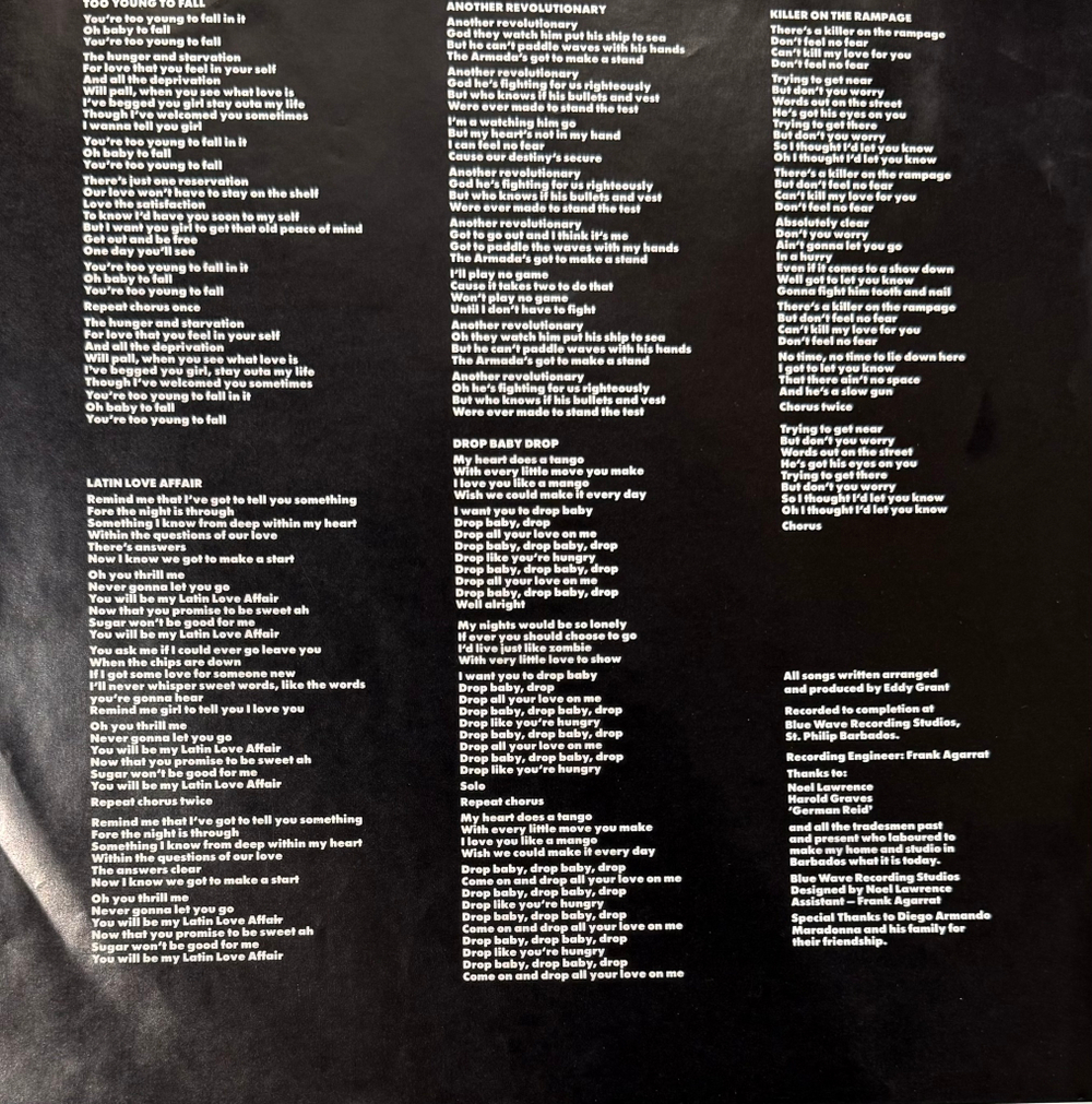 Виниловая пластинка Eddy Grant - Killer On The Rampage LP