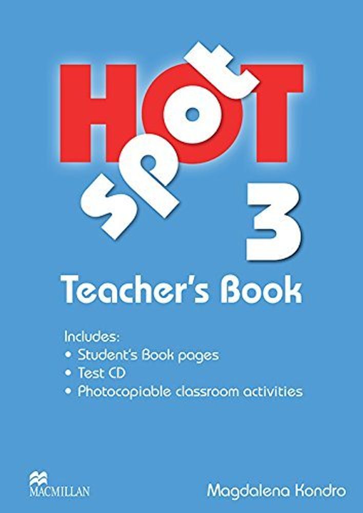 Hot Spot 3 Teacher&#39;s Book + Test D