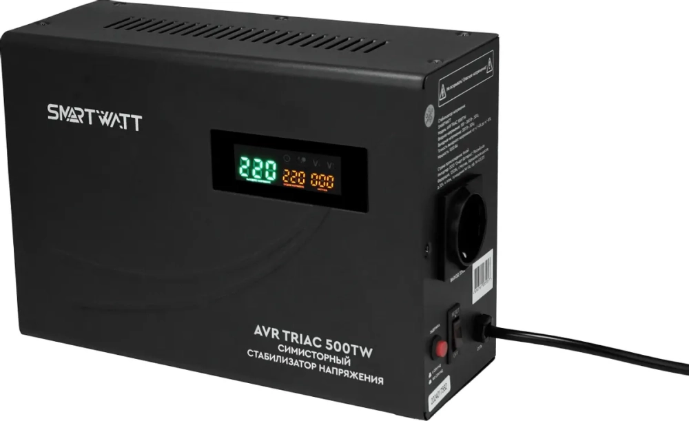 Симисторный стабилизатор напряжения SMARTWATT AVR TRIAC 500TW