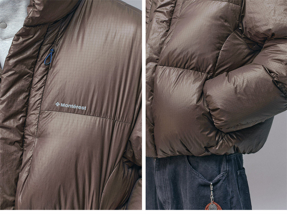 Пуховик Nothomme Monterest “Rime Traveler” Mountain-Style Stand Collar Down Jacket