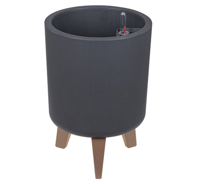 Кашпо ФЛОРИАН высокое с автополивом на ножках D250 мм 11л М3157