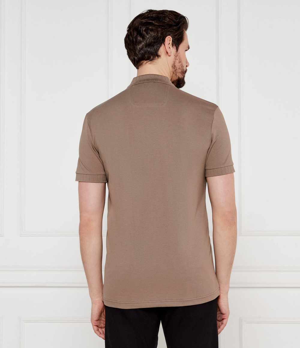 Поло Paddy DropNeedle BOSS GREEN - бежевый(50531018)