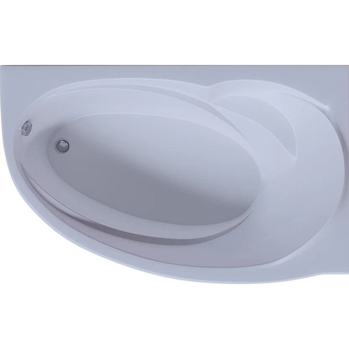 Акриловая ванна Aquatek (Акватек) Бетта 160x97 R, с каркасом, с фронтальной панелью, со сливом-переливом