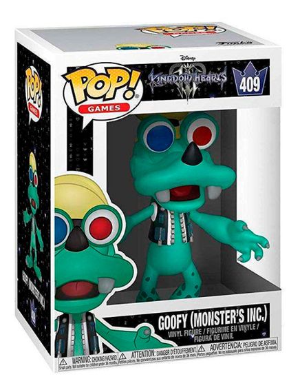 Фигурка Funko POP! Games Disney Kingdom Hearts 3 Goofy (Monsters Inc.) (409) 34058 / Фигурка Фанко ПОП! по мотивам игры "Королевство Сердец III" Goofy