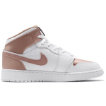 Кроссовки Air Jordan 1 Mid GS White Rose Gold