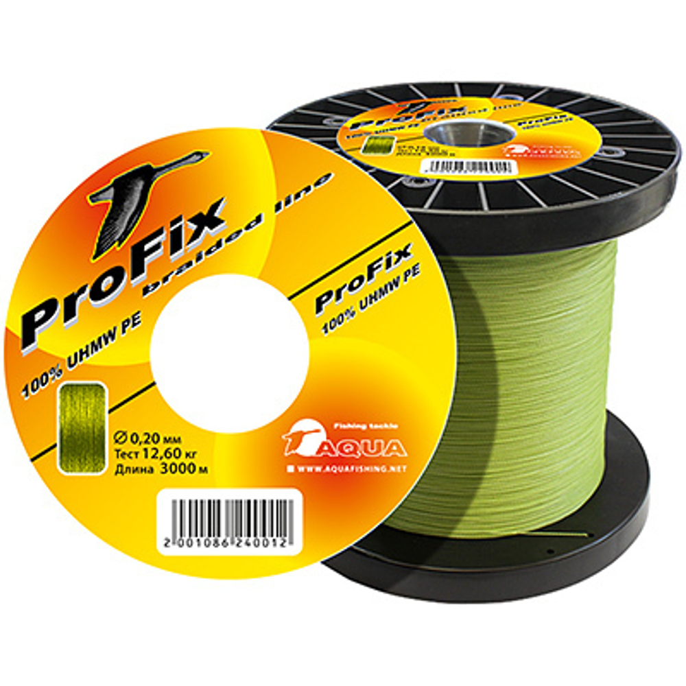 Плетеный шнур для рыбалки ProFix Olive 0,25mm 100m