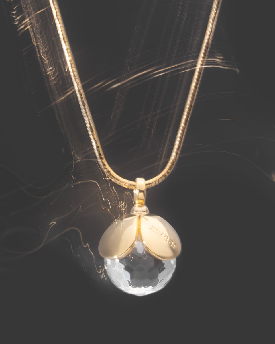 Подвеска Цветочный Хрусталь