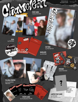 Альбом YOON SANHA (ASTRO) - CHAMELEON 2nd Mini Album RANDOM Version