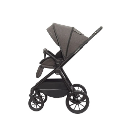 Прогулочная коляска Luxmom A2 ,Телескопическая ручка/серый