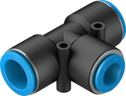 QST-16-12 Тройник с цанговым зажимом