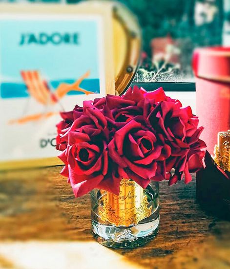 Большой букет красных роз, Cote Noire