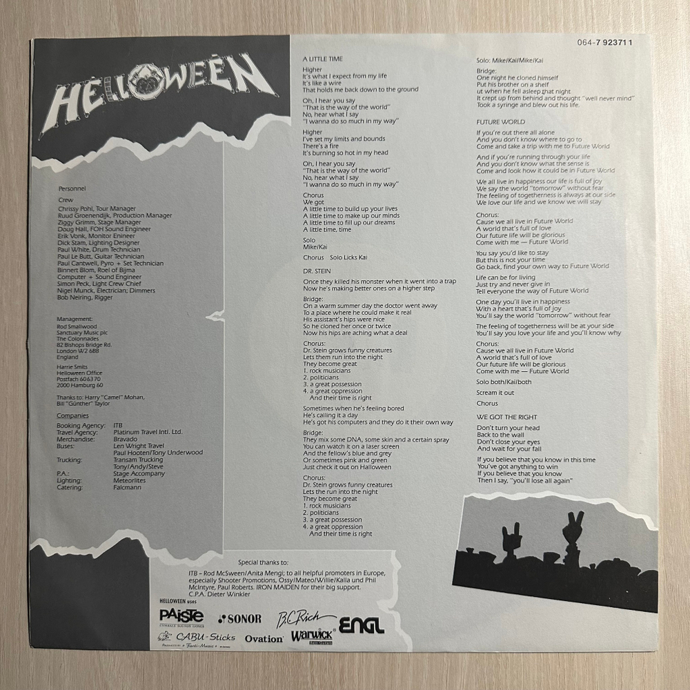 Helloween - Live In The U.K. (Германия 1989г.)