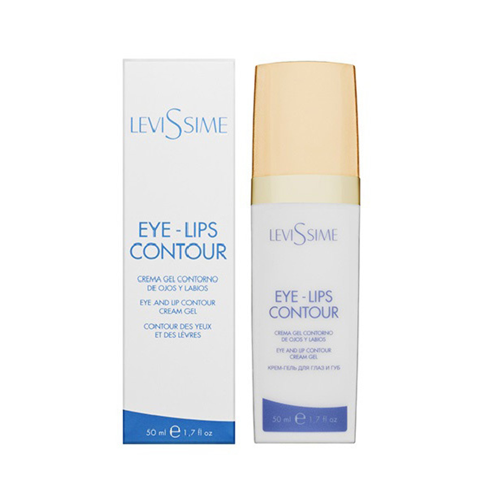 Филлер для контура глаз и губ рН 7,0-7,5 Levissime Eye Lips Contour Cream Gel 50мл