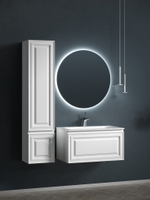 Тумба с раковиной Sancos Very 80 см VR80W bianco
