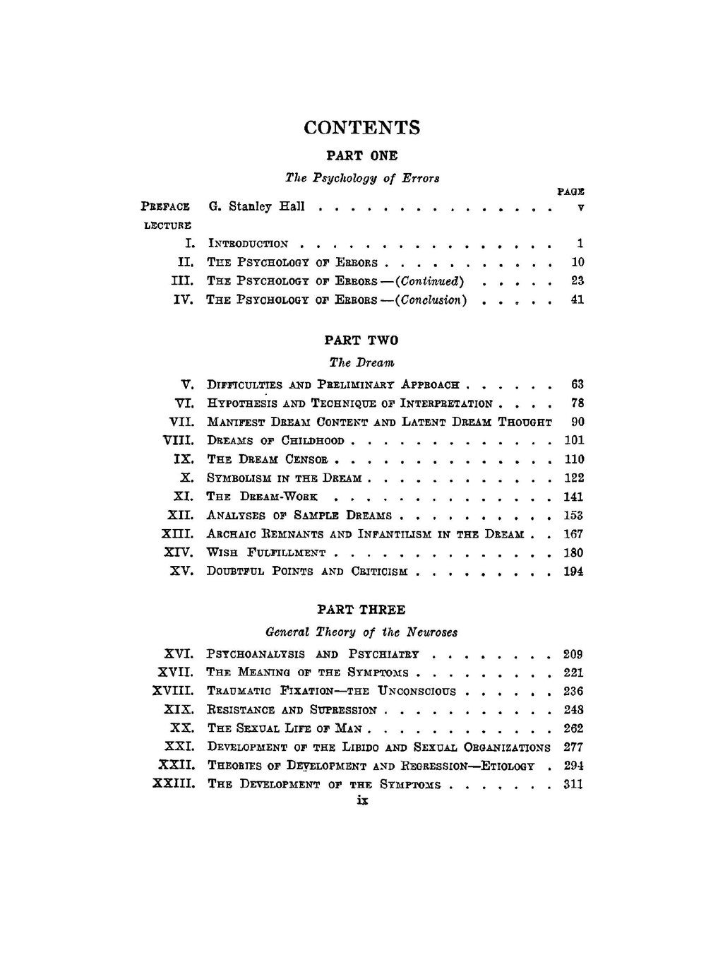 A general introduction to psychoanalysis | Sigmund Freud